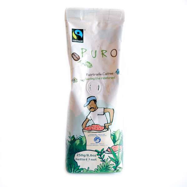 Puro Café descafeinado em pó 250g