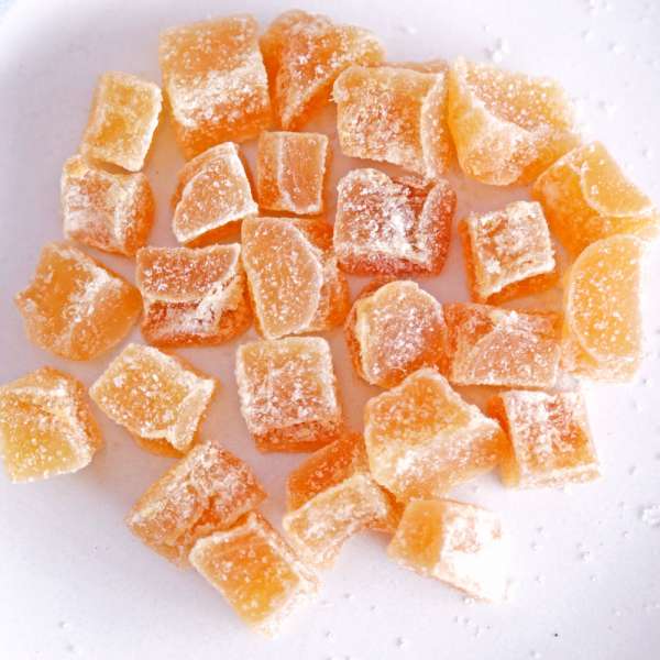 Gengibre Cristalizado cubos, 5 kg