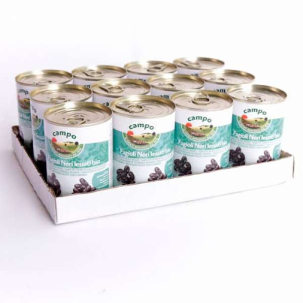 Feijão Preto lata 400g 12 uni