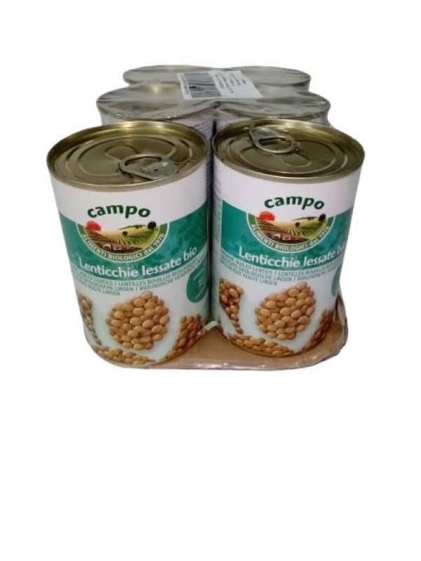 Lentilhas lata, 400g 6 uni