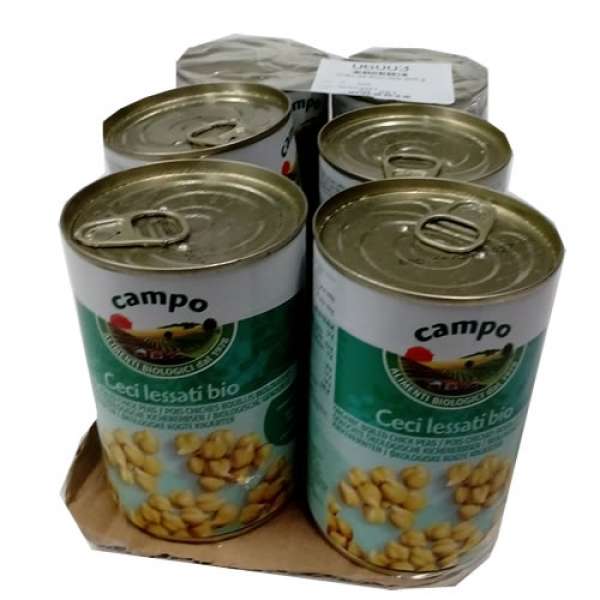 Grão de Bico lata 400g 6 uni