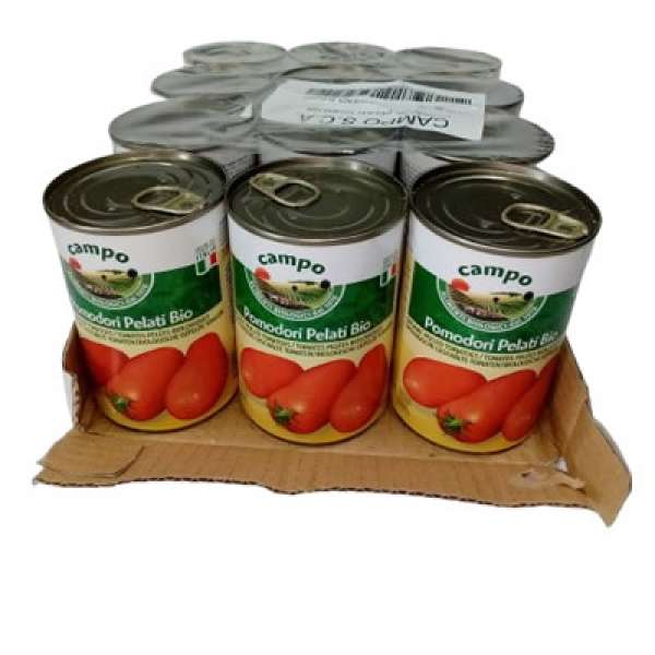Tomate Pelado lata 400 g 12 uni