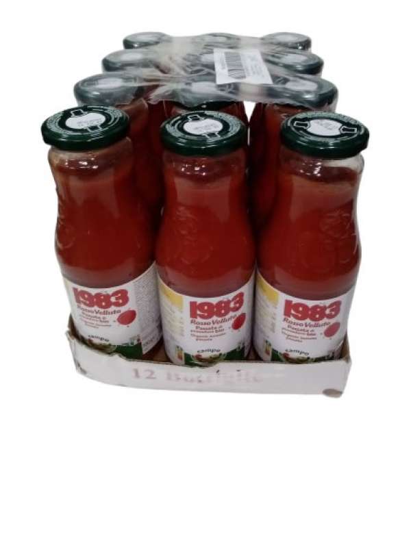 Passata de Tomate Rosso Velluto, 700g 12 Uni